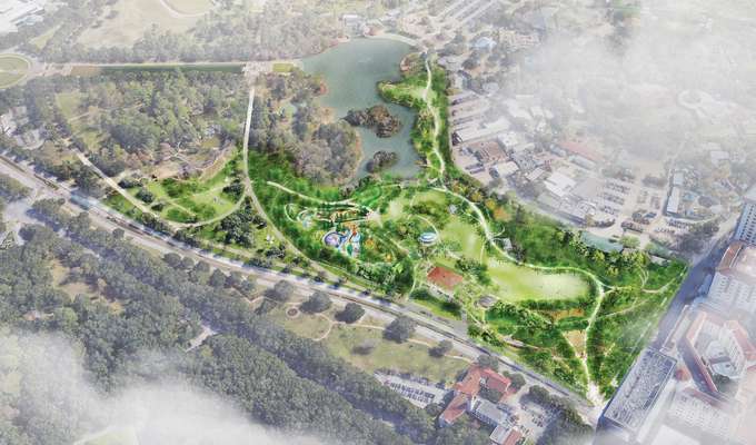 Hermann Park's $52 million project includes cool, new play park